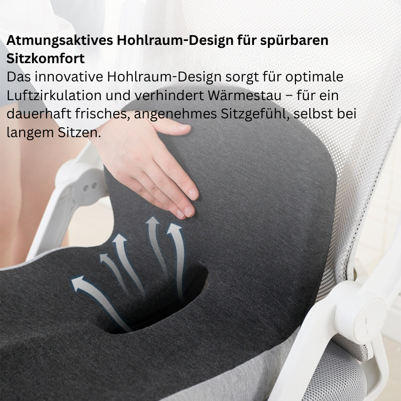 BackRelax™ Ergonomisches Sitzkissen